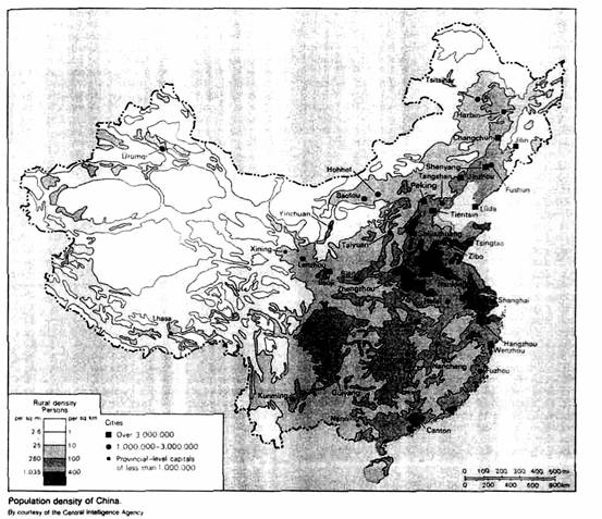 : China's population 