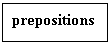 Подпись: prepositions